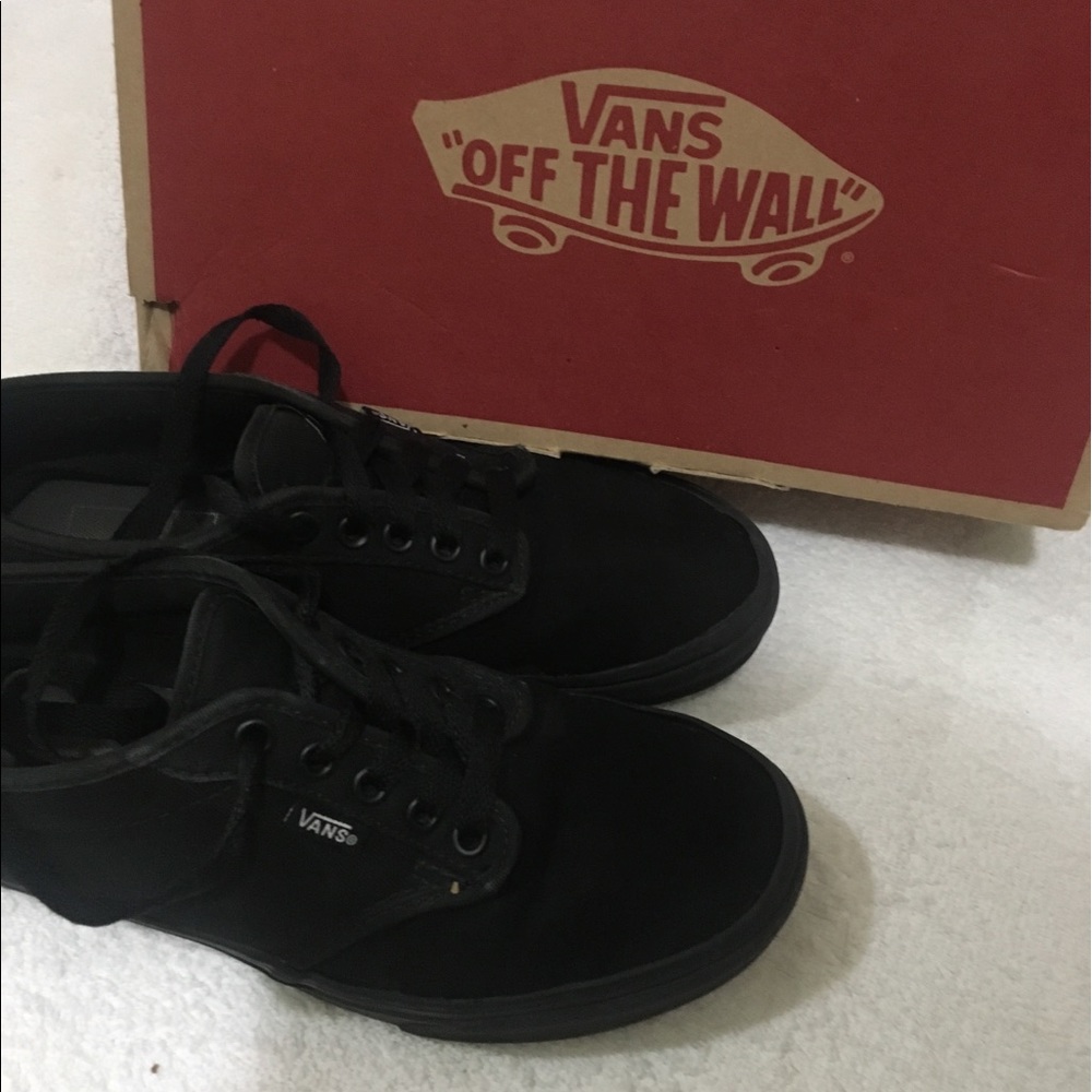 All Black Vans (ERA Style) ❤️ (COMES WITH BOX)